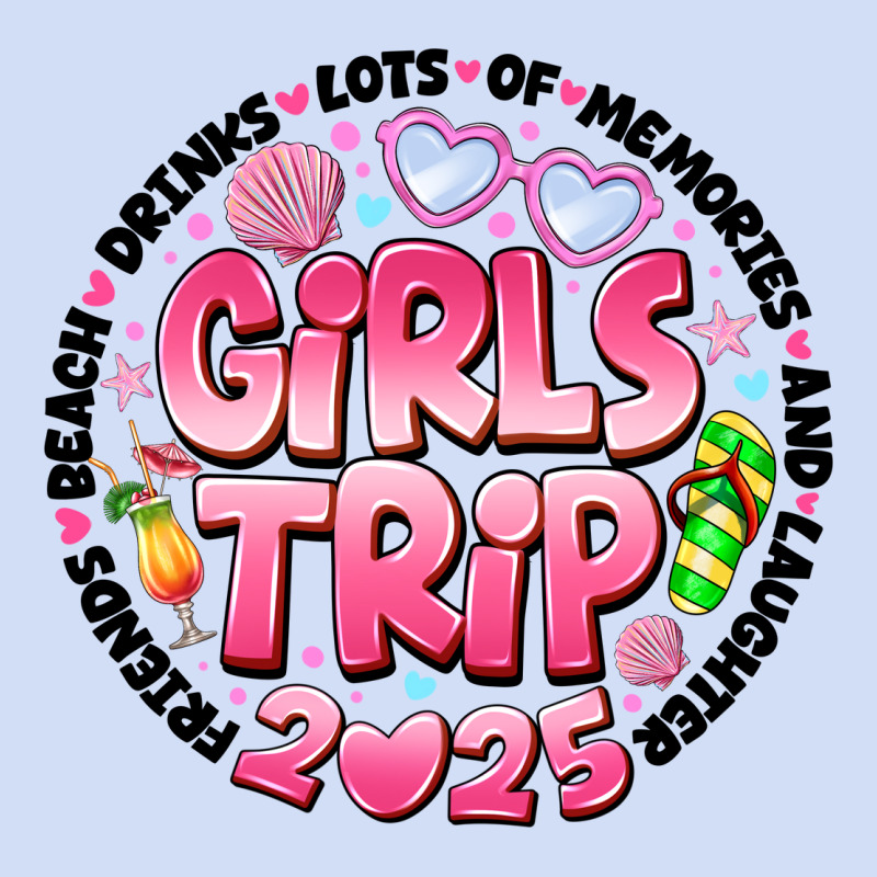 Grils Trip 2025 Urban Hoodie by CowhideDigitalArt | Teevron