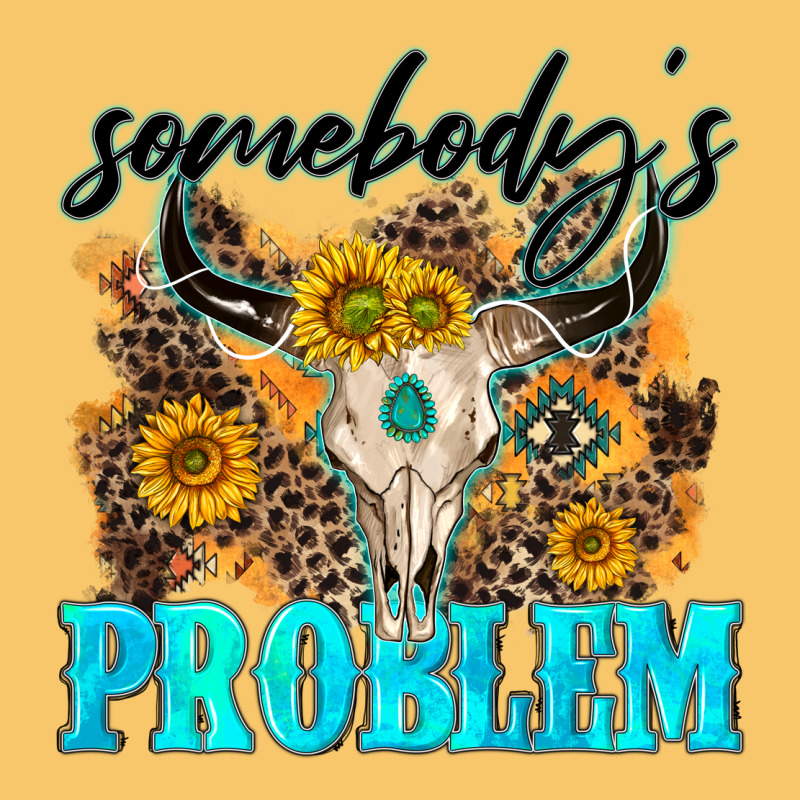 Somebodys Problem Vintage Hoodie by NancyCooperArtShop | Teevron