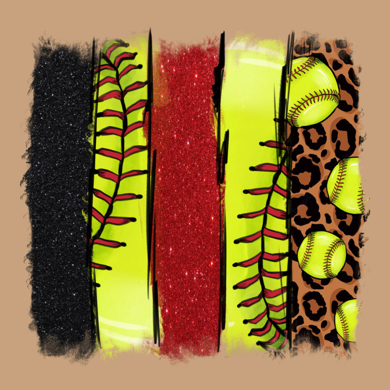 Softball Brushstroke Vintage Tee by NancyCooperArtShop | Teevron