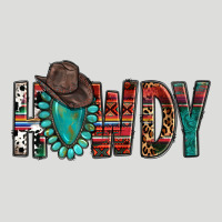 Western Howdy Gemstone Cowboy Hat Zipper Hoodie | Teevron