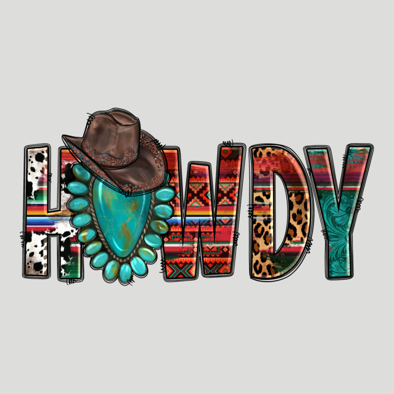 Western Howdy Gemstone Cowboy Hat Zipper Hoodie by HowdyJamesFarm | Teevron