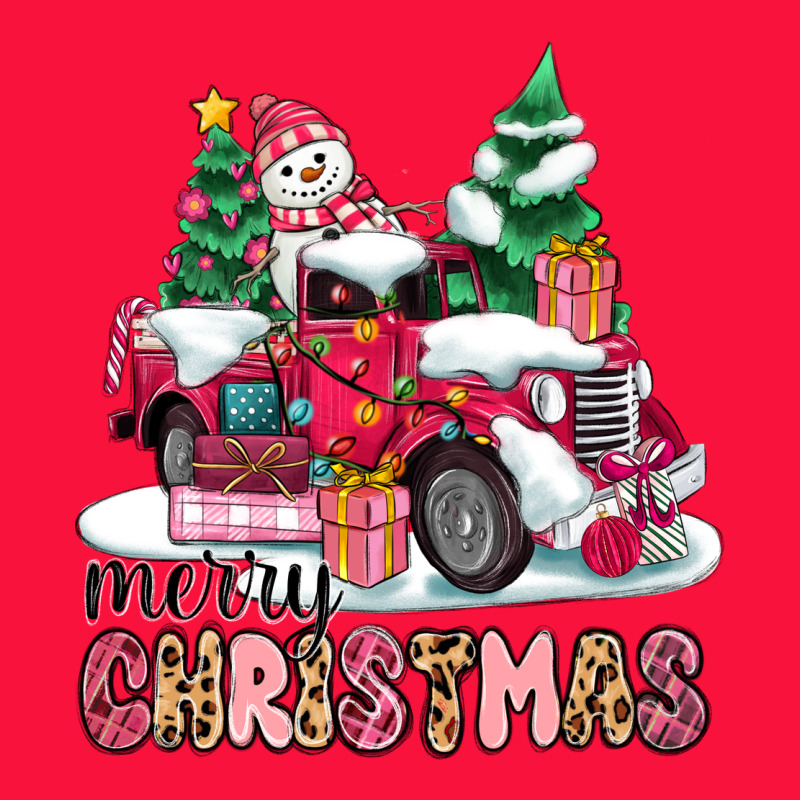 Pink Merry Christmas Classic Tee by MaliasSmallBusiness | Teevron