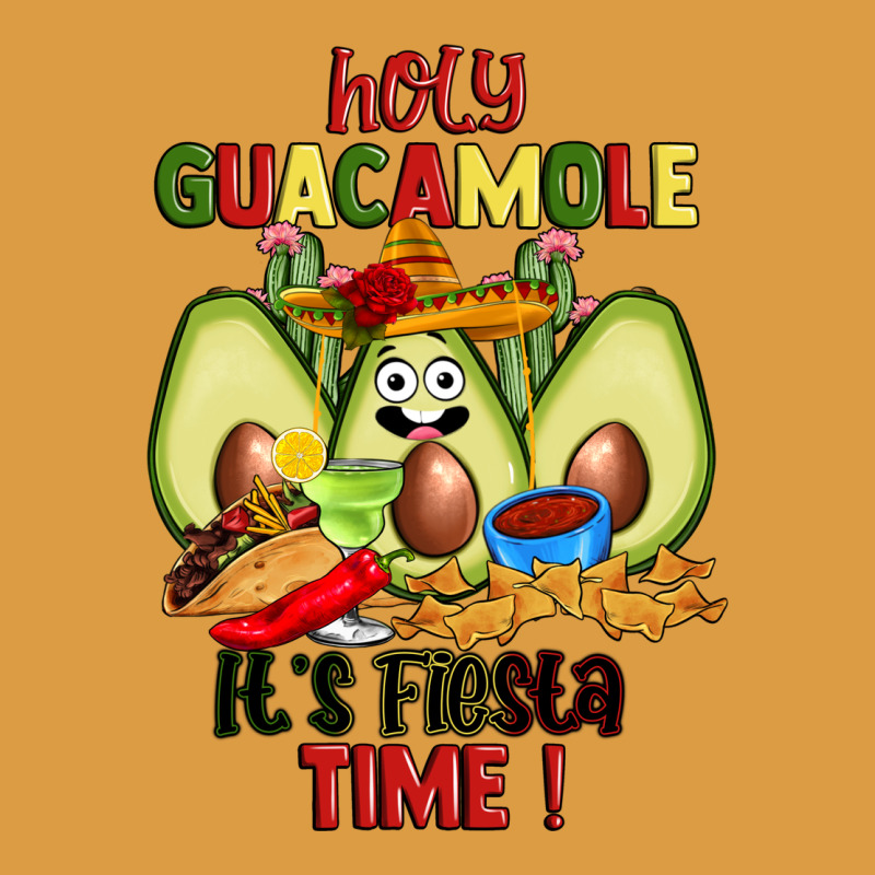 Holy Guacamole Its Fiesta Time Urban Heavy Tee by JahusDesignShop | Teevron