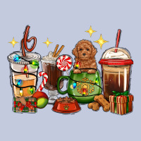 Christmas Coffee Cups With Poodle Long Sleeve Tee | Teevron