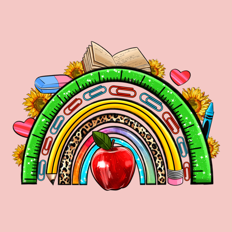 School Rainbow Urban Heavy Tee by NancyCooperArtShop | Teevron