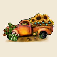 Sunflower Truck Ladies Tee | Teevron