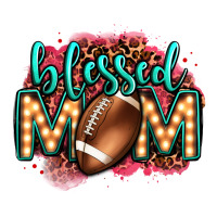 blessed american football mom lightbulb letters | Teevron