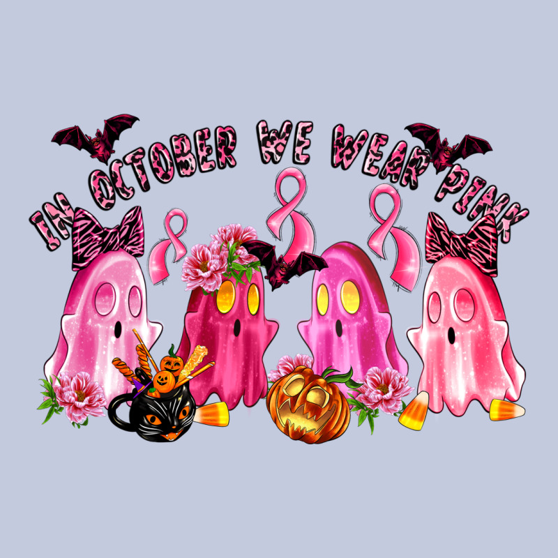 In October We Wear Pink Long Sleeve Tee by LillyAllenDesigns | Teevron