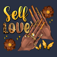 Black Woman Self Love Nails Heavyweight Sweatshirt | Teevron