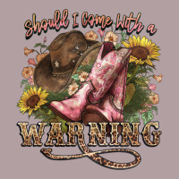 Shouldve Come With A Warning Boots  Cowboy Vintage Hoodie | Teevron