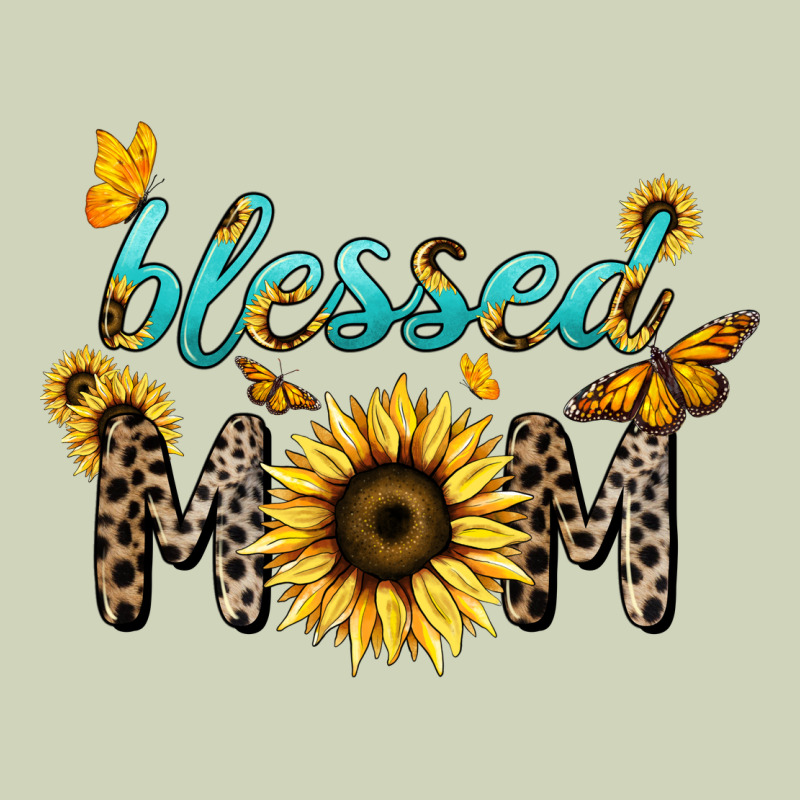 Blessed Mom Sunflower Butterfly Mother's Day Heavyweight Hoodie by HowdyJamesFarm | Teevron