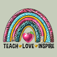 Rainbow Teach Love Inspire Classic Tee | Teevron