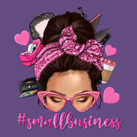 Small Business Messy Bun Vintage Hoodie | Teevron