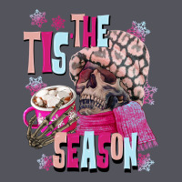 Tis The Season Winter Skull Vintage Hoodie | Teevron