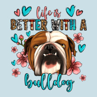 Life Is Better With A Bulldog Ladies Tee | Teevron