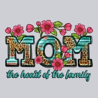 Mom The Heart Of The Family Heavyweight Sweatshirt | Teevron