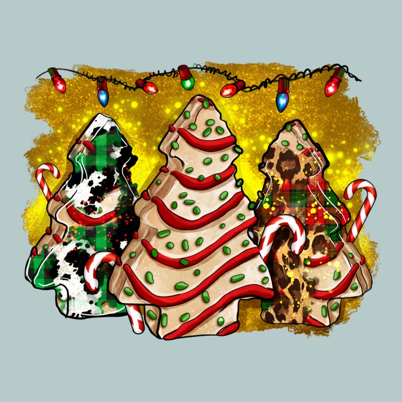 Christmas Tree Cake And Christmas Pattern Ado Heavy Core Tee by AdoDesignShop | Teevron