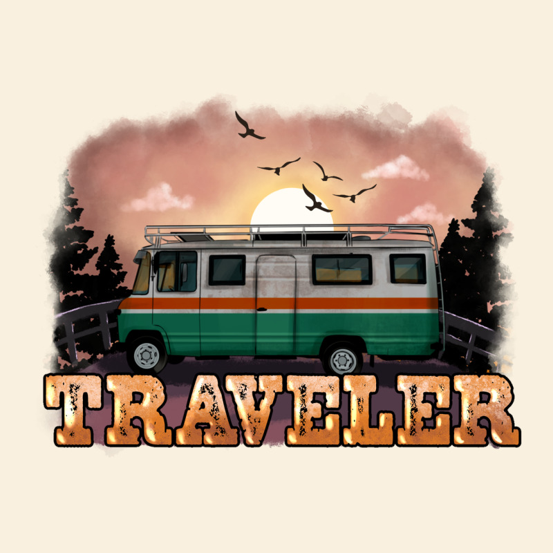 Traveler Vintage Hoodie by NancyCooperArtShop | Teevron
