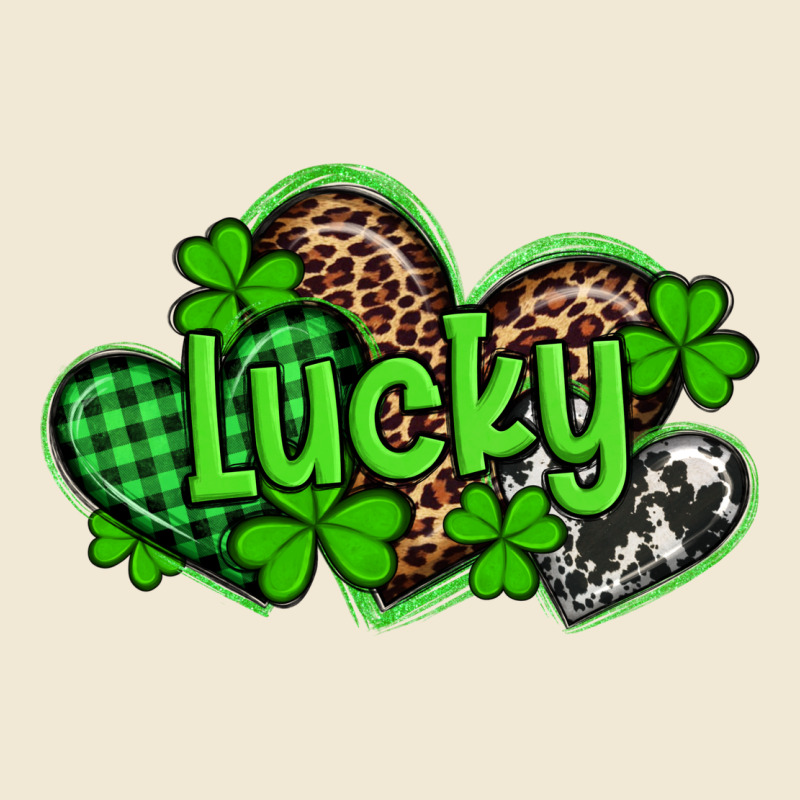 St Patricks Day Lucky Western Hearts Premium Tee by Artiststas | Teevron