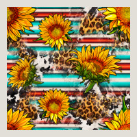 Serape Leopard Seamless Pattern Heavy Core Tee | Teevron
