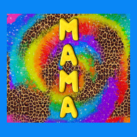 Mama Tie Dye Zipper Hoodie | Teevron