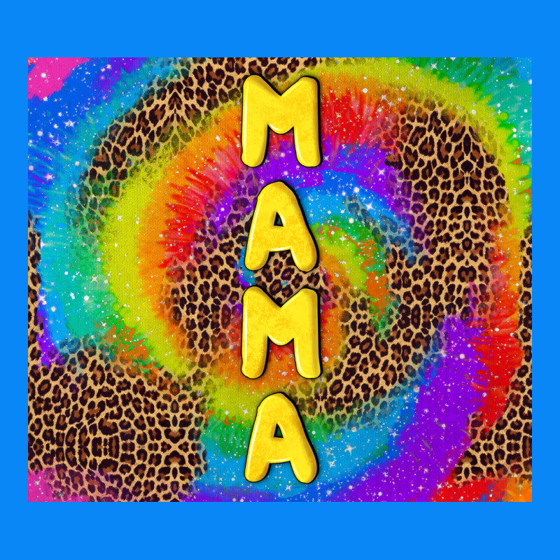 Mama Tie Dye Zipper Hoodie by TumblerDesignByShophia | Teevron