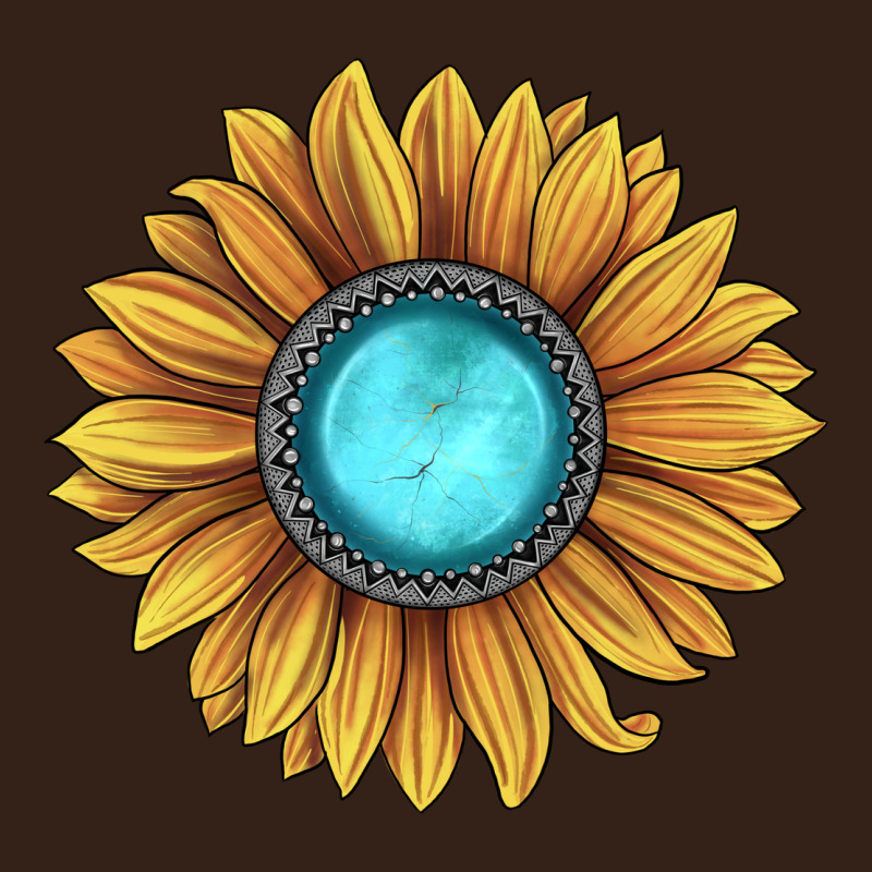Sunflower Gemstone Heavy Core Tee by JahusDesignShop | Teevron