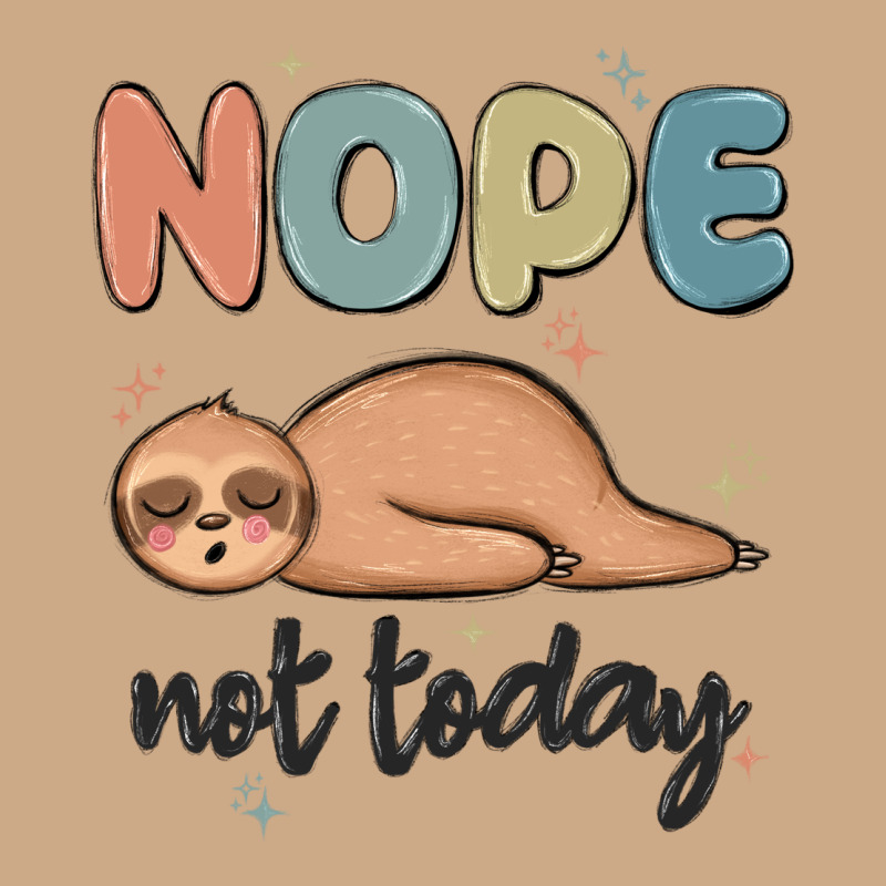 Nope Not Today Vintage Hoodie by MaliasSmallBusiness | Teevron
