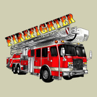 Firefighter Fire Truck Heavy Core Tee | Teevron