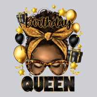 Birthday Queen Afro Messy Bun Heavyweight Sweatshirt | Teevron