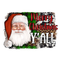 Santa Merry Christmas Y'all Premium Tee | Teevron