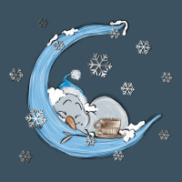 Snowman And Moon Urban Heavy Tee | Teevron