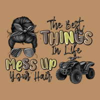 The Best Things In Life Mess Up Your Hair Vintage Hoodie | Teevron