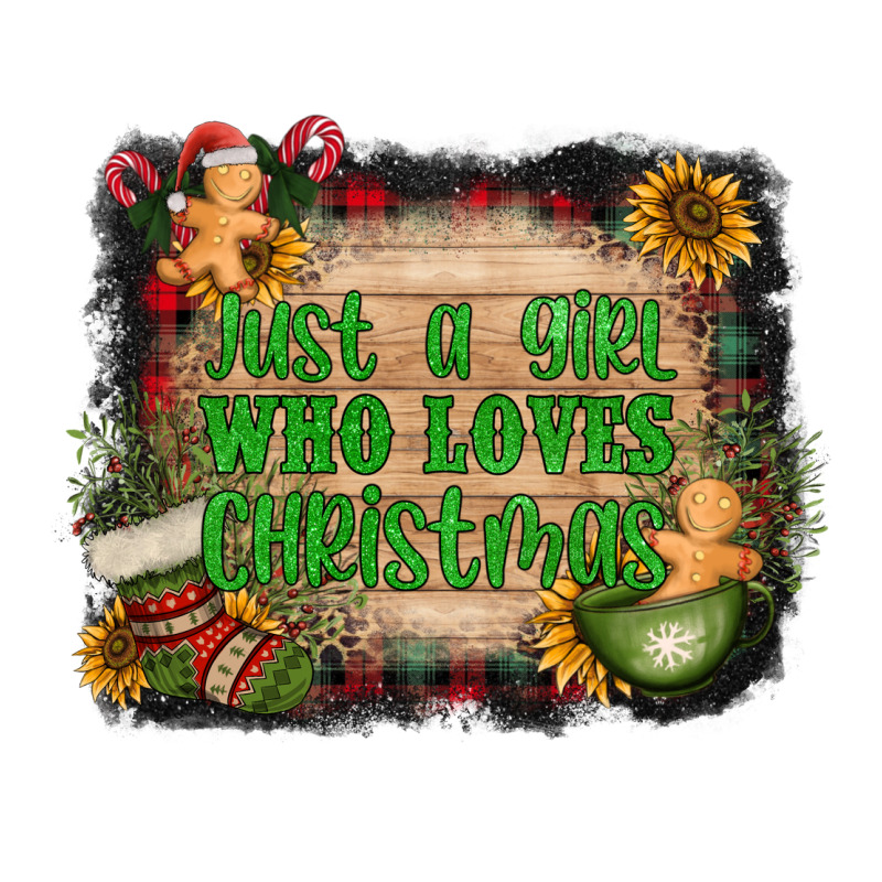 Just A Girl Who Loves Christmas Premium Tee by AdoDesignShop | Teevron