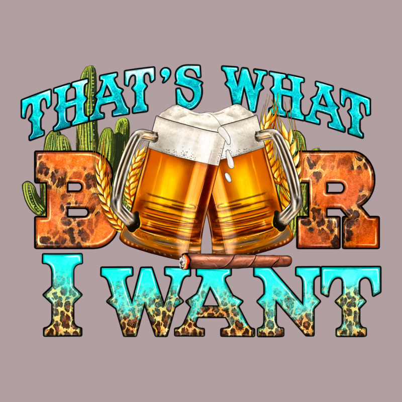 Western Beer Thats What I Want Vintage Hoodie by NancyCooperArtShop | Teevron