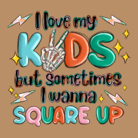 I Love My Kids But Sometimes I Wanna Square Up Vintage Hoodie | Teevron