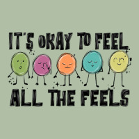 ıt's Okay To Feel All The Feels Urban Heavy Tee | Teevron