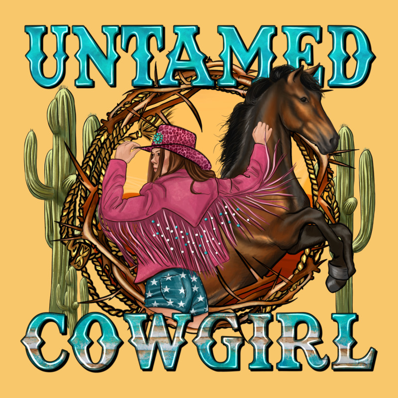 Untamed Cowgirl Vintage Hoodie by NancyCooperArtShop | Teevron