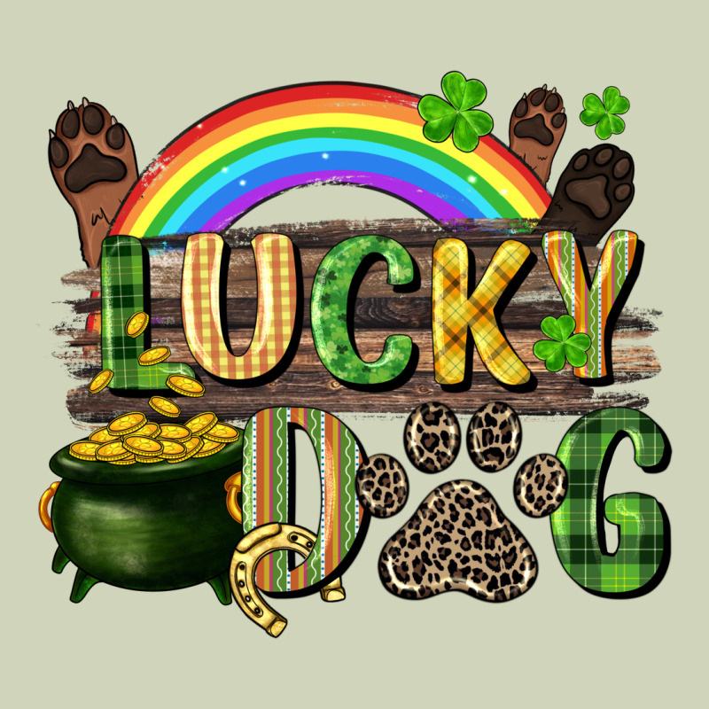 Lucky Dog St. Patrick's Day Heavyweight Hoodie by CowGirlArtShop | Teevron