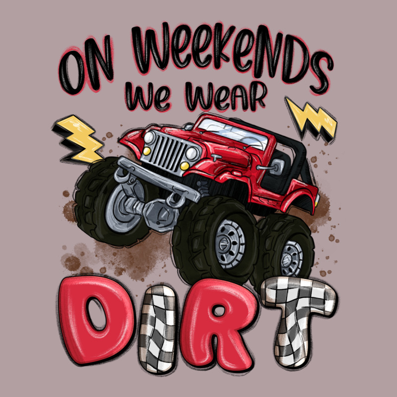 On Weekends We Wear Dirt Vintage Hoodie by MaliasSmallBusiness | Teevron