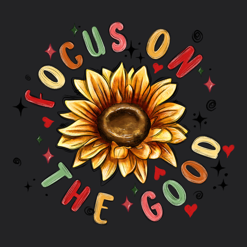 Focus On The Good Vintage Tee by MaliasSmallBusiness | Teevron