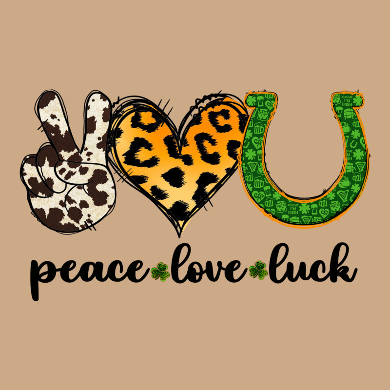 Peace Love Luck Vintage Hoodie by Jasminsmagicworld | Teevron