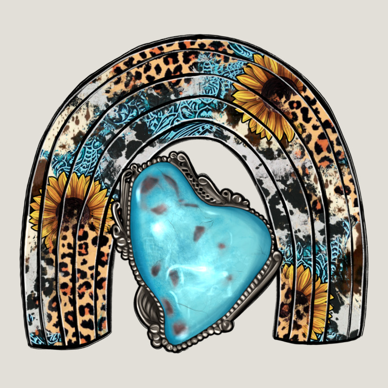 Sunflower Gemstone Rainbow Heavy Core Tee by JahusDesignShop | Teevron