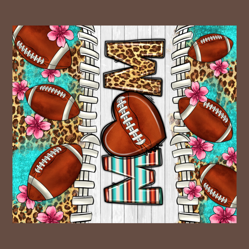 American Football Mom Long Sleeve Tee by LillyAllenDesigns | Teevron