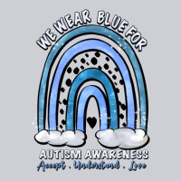 We Wear Blue For Autism Awareness Accept Understan Heavyweight Sweatshirt | Teevron