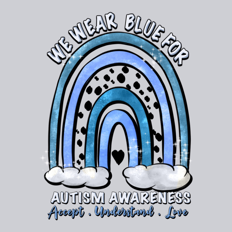 We Wear Blue For Autism Awareness Accept Understan Heavyweight Sweatshirt by Artiststas | Teevron