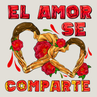 El Amor Se Comparte With Churros Heavy Core Tee | Teevron