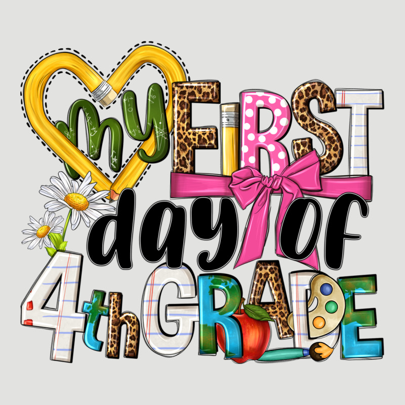 My First Day Of 4th Grade Classic Tee by NancyCooperArtShop | Teevron