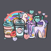 Unicorn Coffee Cups Vintage Hoodie | Teevron
