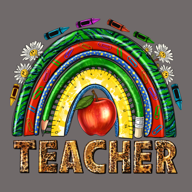Rainbow Teacher Urban Heavy Tee by NancyCooperArtShop | Teevron